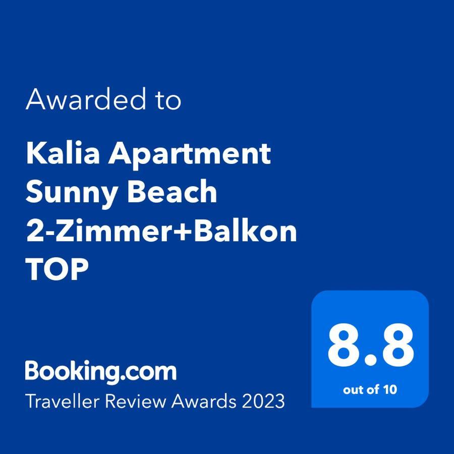 Kalia Apartment Sunny Beach 2-Zimmer+Balkon Top Extérieur photo